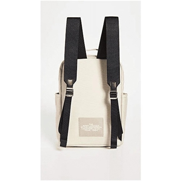 Marc Jacobs The Backpack, Canvas in Beige and Off White,Black Accents - Picture 10 of 10
